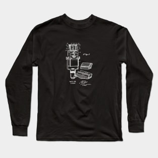 Vintage Ribbon Microphone Patent 1938 Long Sleeve T-Shirt